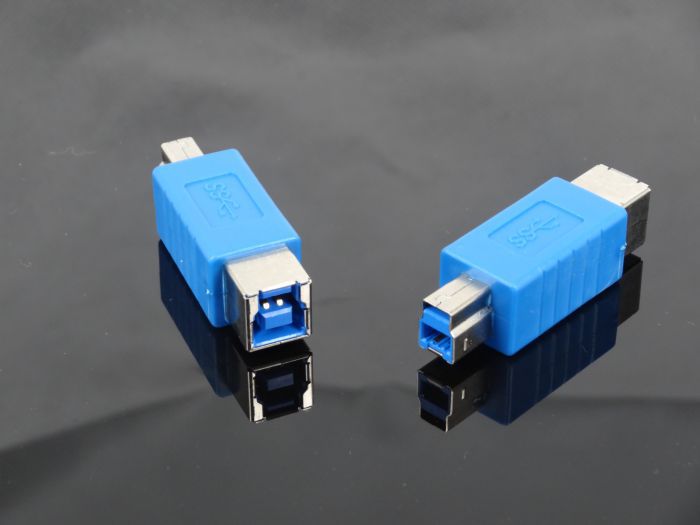 企业集采usb b母转b母3.0转接头 转换头 usb转接头 打印机3.0母头