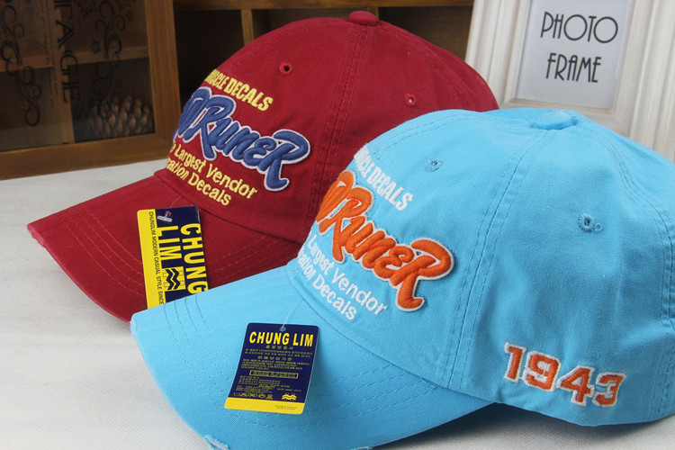 韩版chunglim字母棒球帽 春夏秋季遮阳纯棉帽子 潮范
