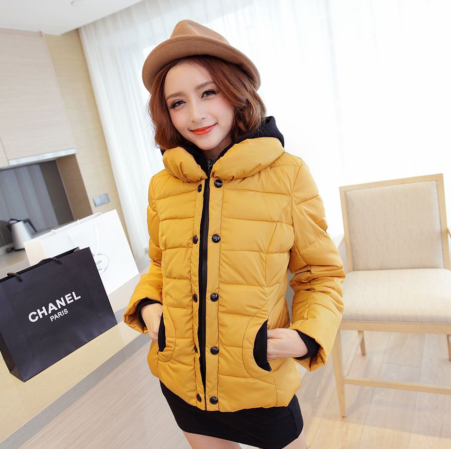 秋冬新款韩版女装加厚棉袄修身棉服冬装短款棉衣外套女装