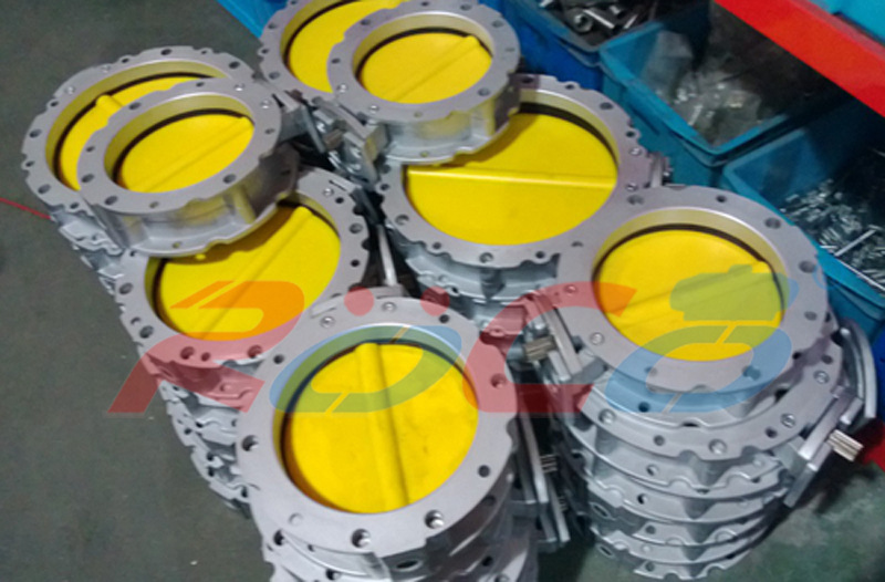 气动粉体蝶阀气动水泥蝶阀水泥蝶阀