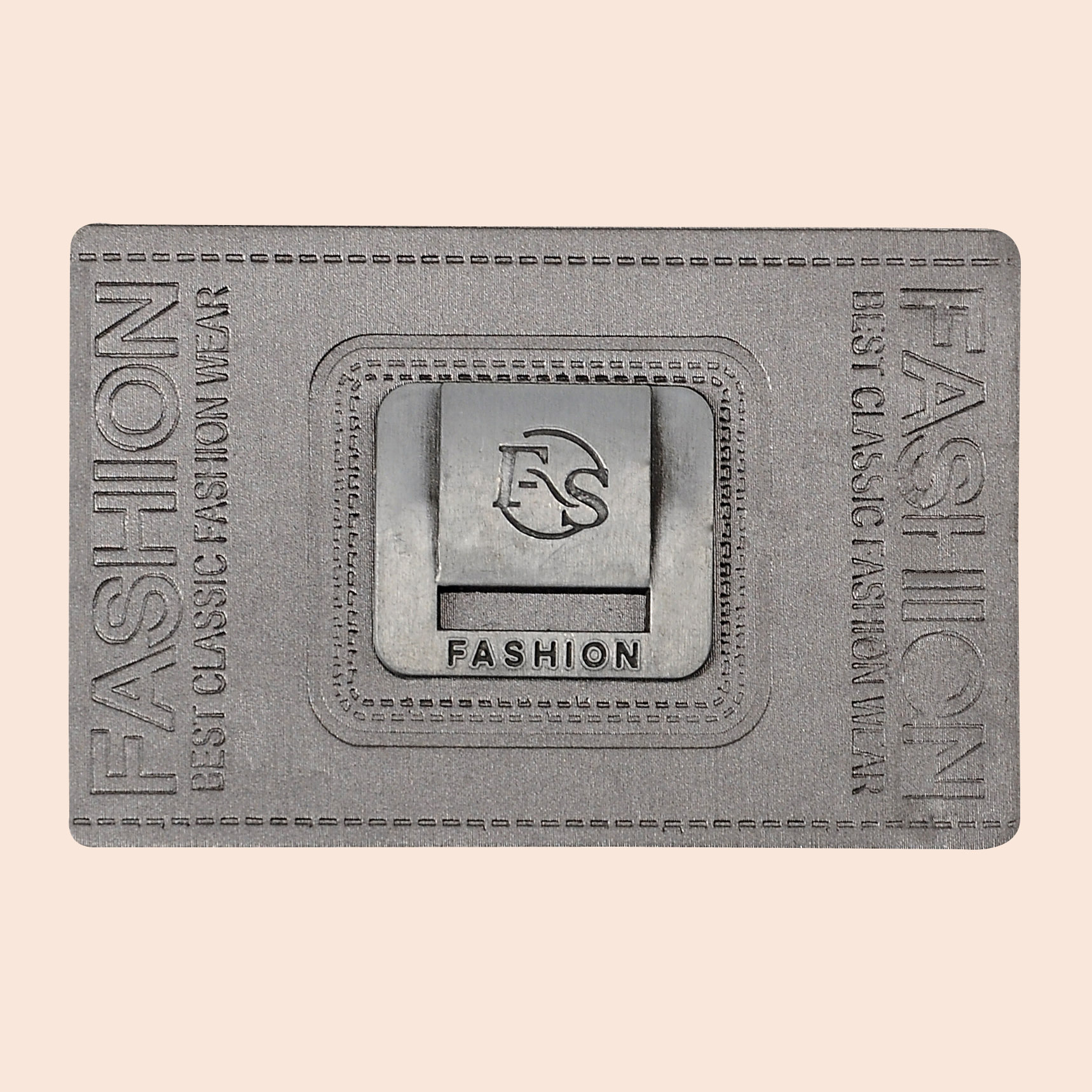 服装标牌橡胶商标滴塑商标pvc橡皮金属皮标加工7.5*5 pb-243