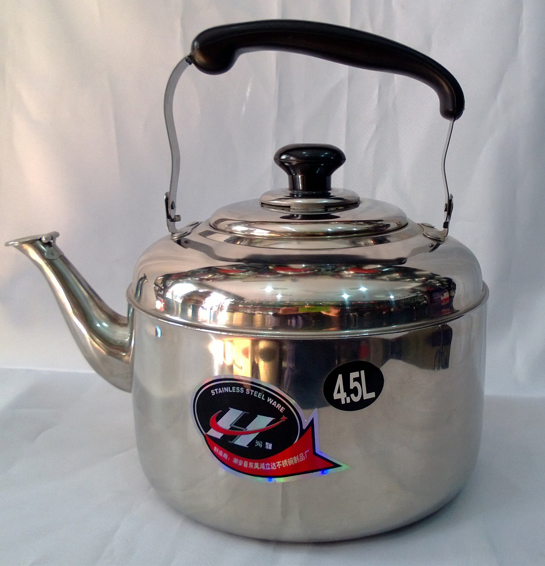 鸿利达高级不锈钢古典水壶4l/5l/6l 高档大气实用装 批发团购首选