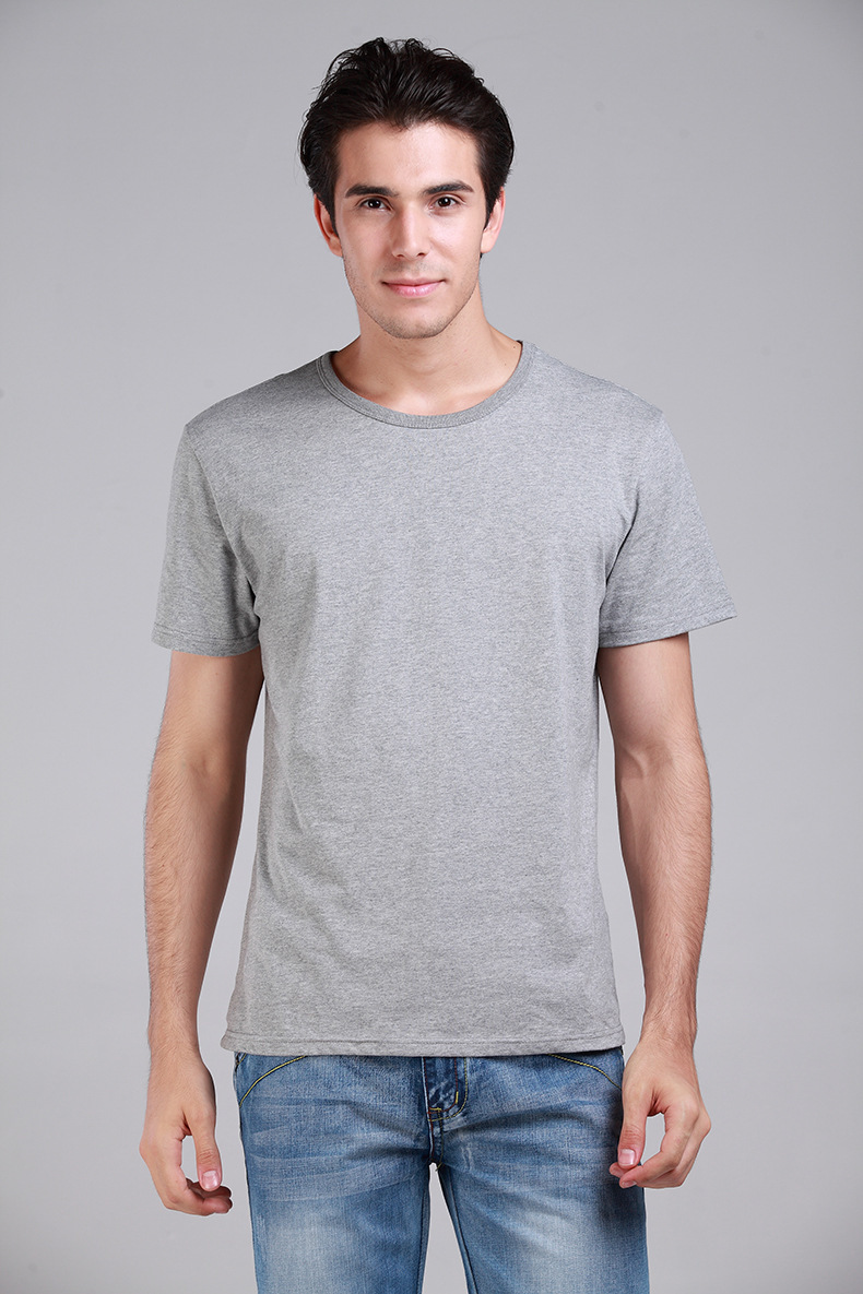 厂家批发空白t恤 文化衫广告衫图案定制