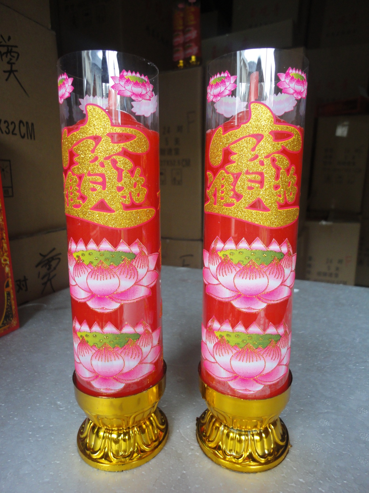 供应7天佛教无烟喜庆蜡烛