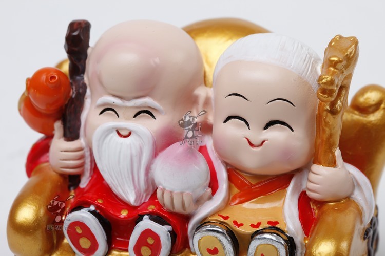 价格优惠寿星公婆摆件祝寿生日礼物创意拜寿礼品摆设品