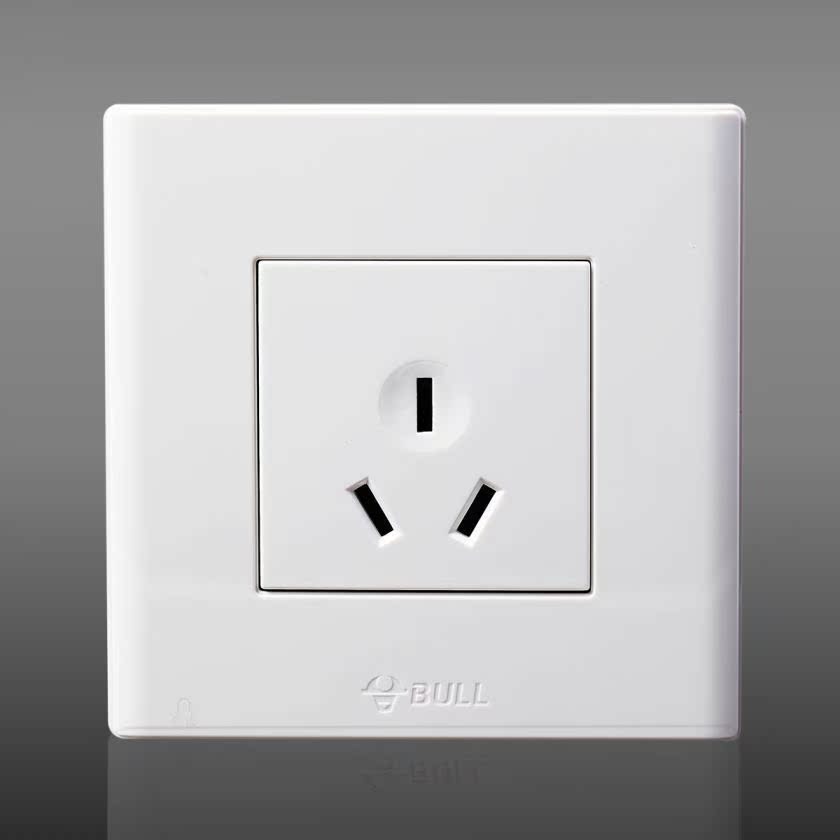 代理批发公牛三孔插座g06z103墙壁面板开关插座10a 家用