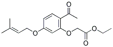 2-乙氧基羰基甲氧基-4-(3-甲基-2-丁烯氧基)苯乙酮