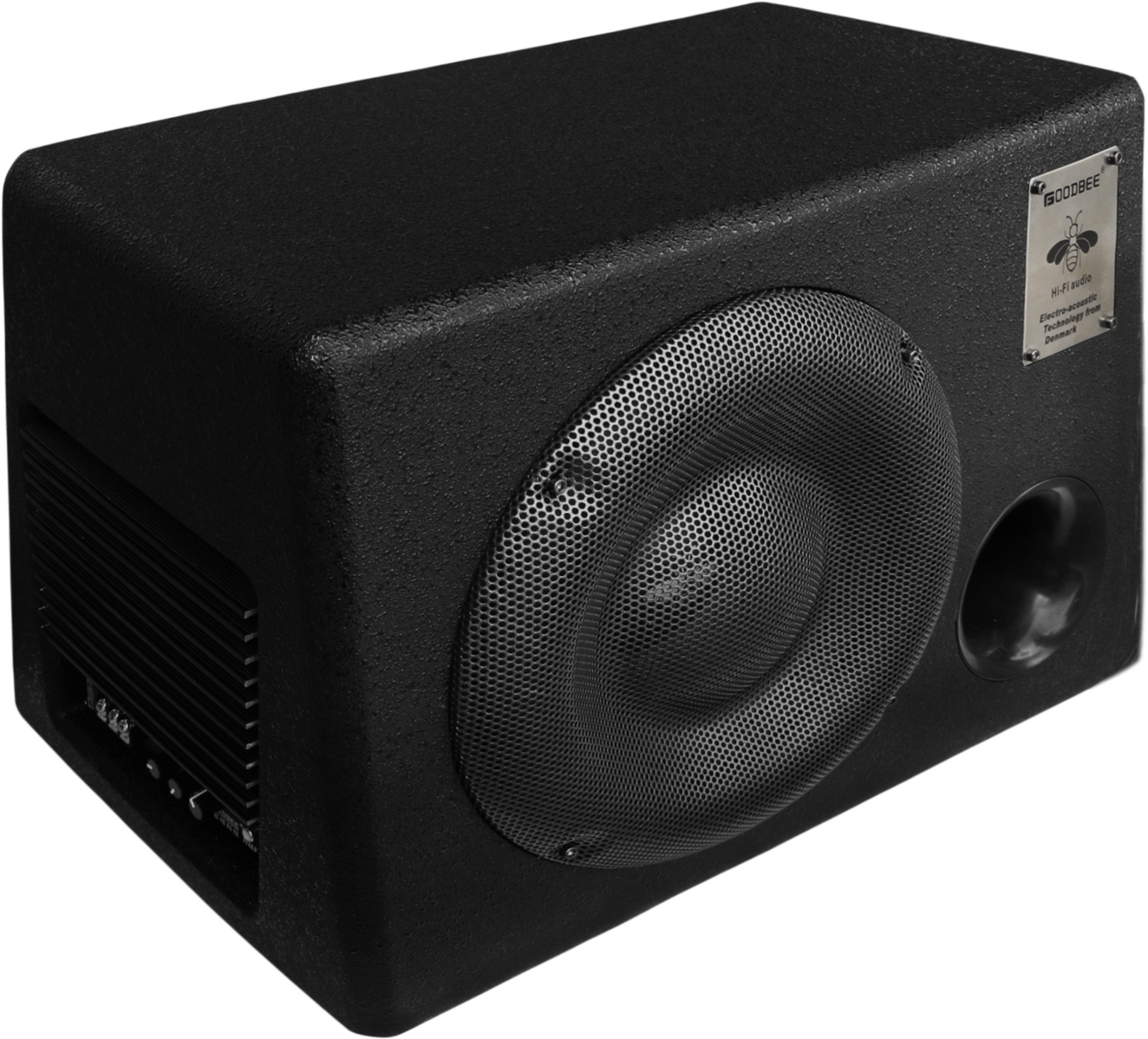 供应 好蜜蜂10寸有源低音炮汽车低音炮车载低音炮,带线控