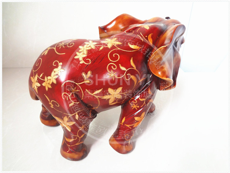 厂家批发 情侣大象欧式摆件 树脂摆件 泰国乔迁工艺 树脂工艺品