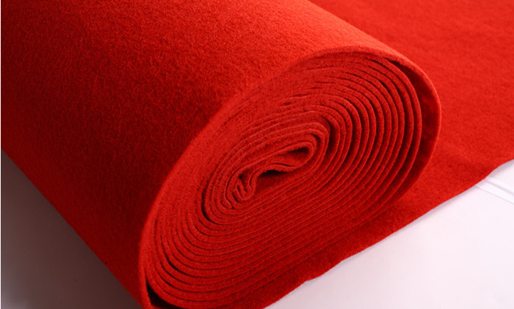 红地毯 婚庆地毯 展览毯 开业庆典地毯 迎宾毯 加厚 拉绒