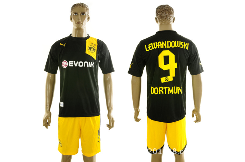 1213多特蒙德主场球衣多蒙特足球队服套装多特蒙德比赛球衣