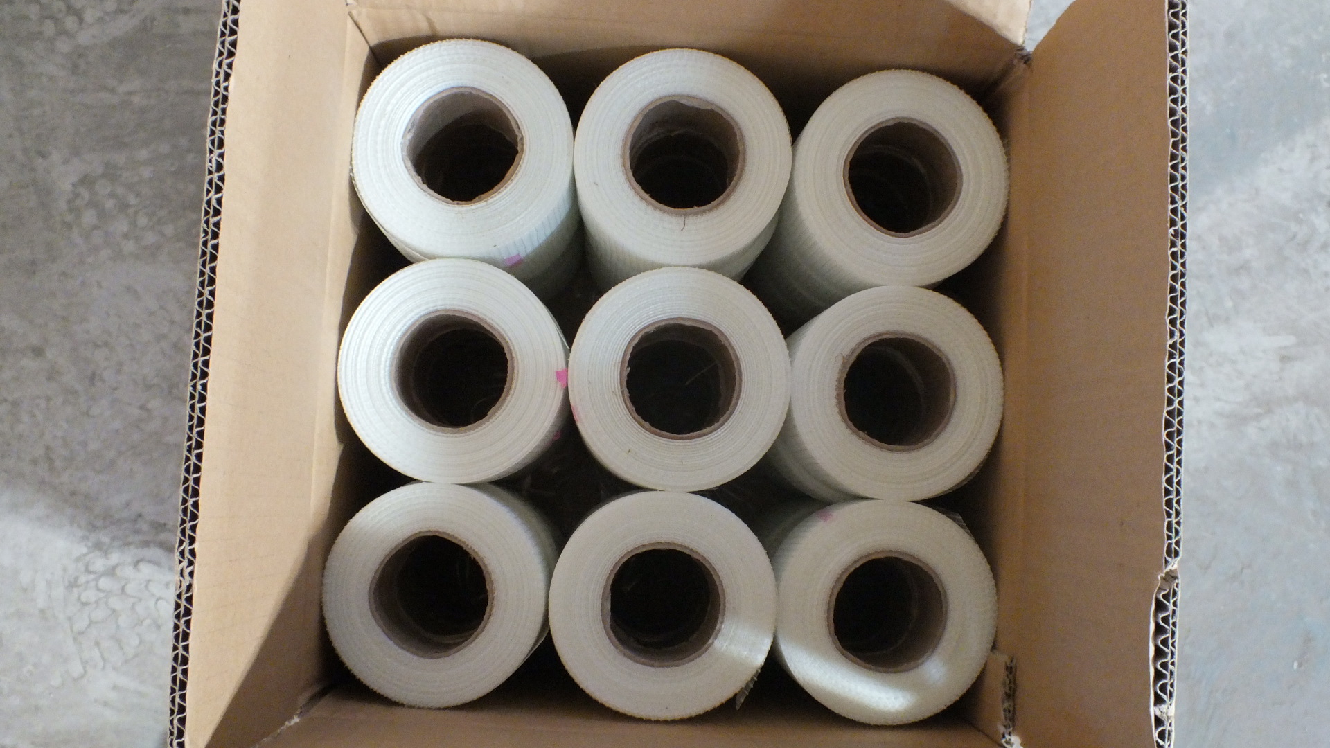 单县厂家供应 玻璃纤维 自粘胶带 修补墙体裂缝