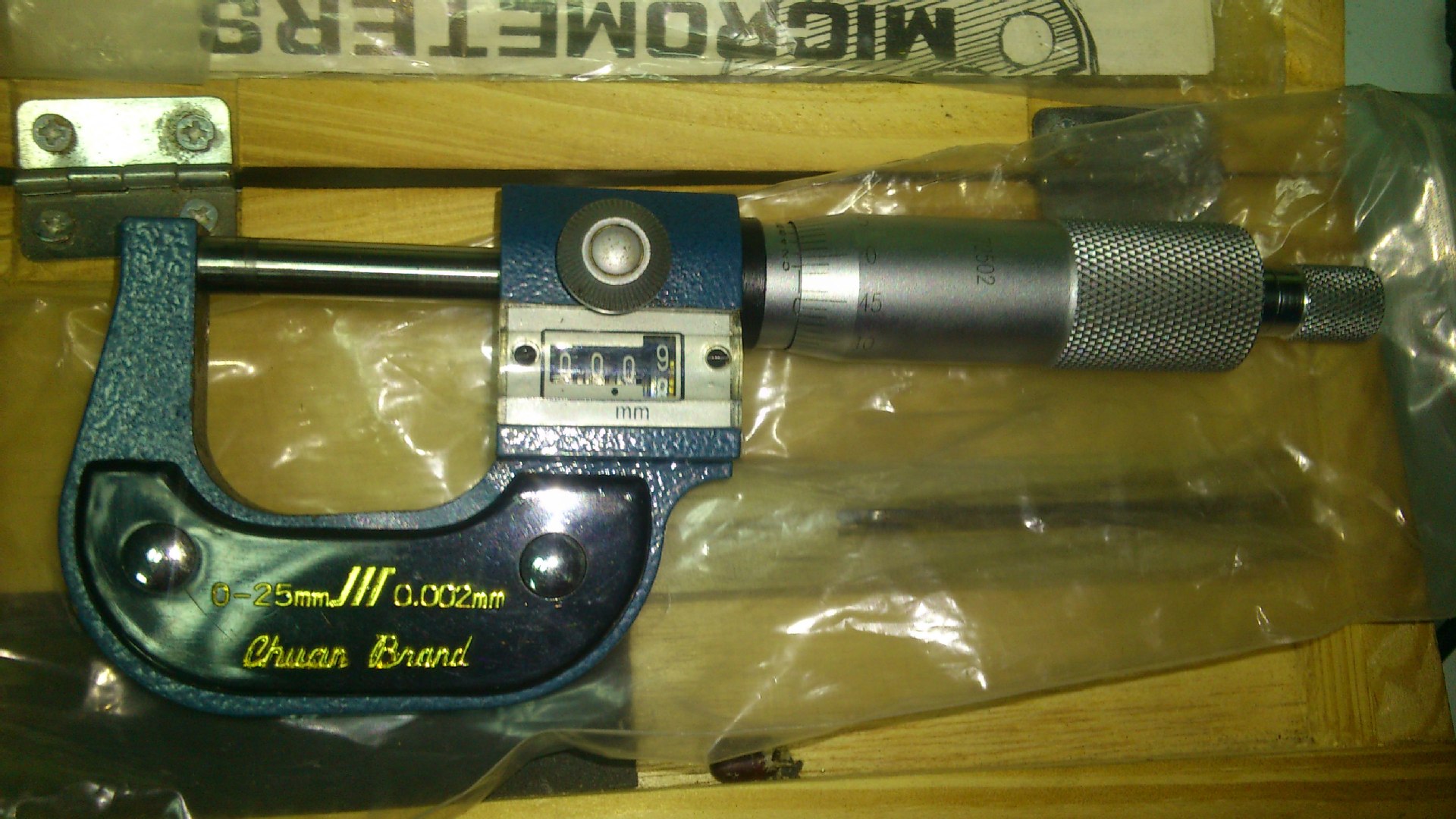 成量计数千分尺