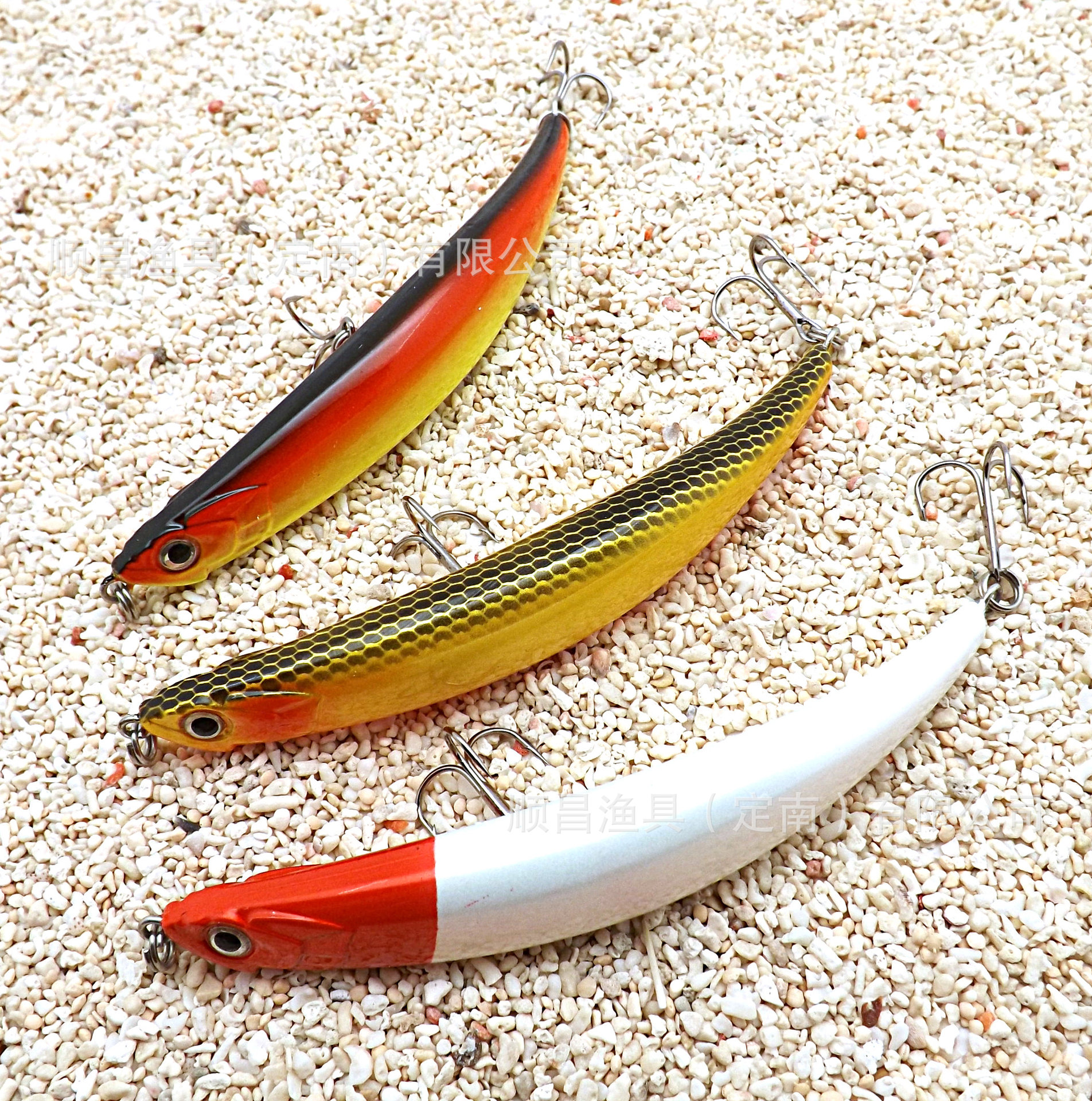 路亚假饵路亚拟饵铅笔005pf1923110mm10g