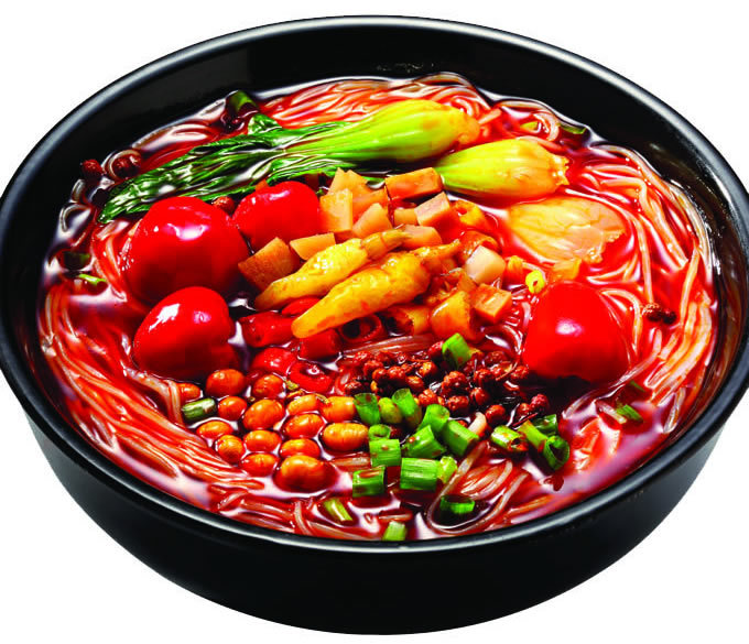 四川特产白家正宗酸辣粉丝袋装108g一件代发招代理k014