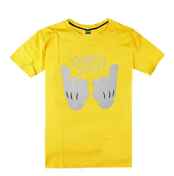 2013新款 短袖dope t-shirts 摇滚t恤外贸男装嘻哈街舞衣服