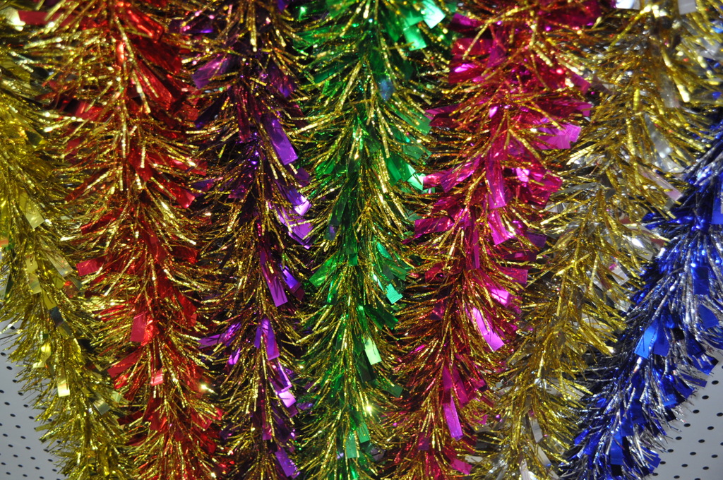 彩条 毛条 拉花 厂家直销 批发 婚庆装饰 圣诞节日