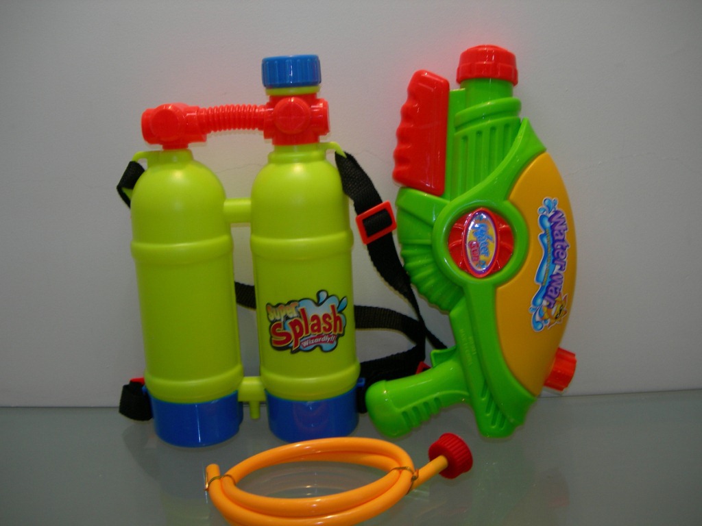 凯华0311两用双瓶背包套玩具水枪气压水枪超低价批发