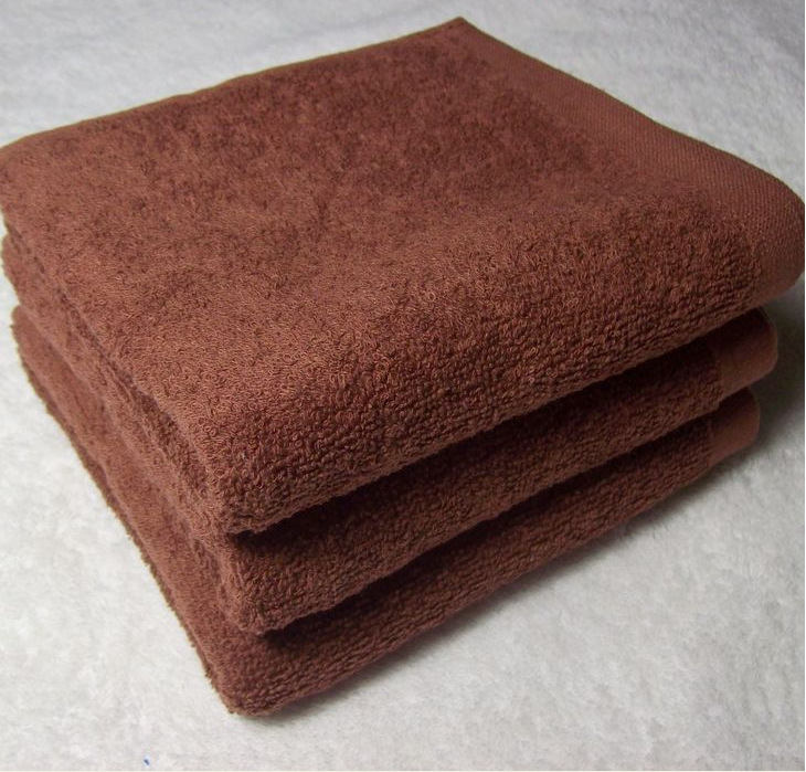 毛巾批发供应咖啡色80克酒店宾馆浴室毛巾