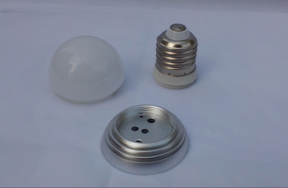 led球泡灯具外壳配件2-3w小球泡灯具外壳配件g45e27b22球泡灯厂家