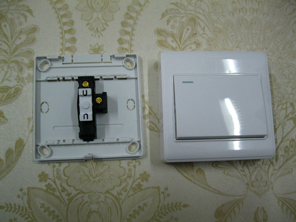 墙壁开关明装t7系列一开双控开关