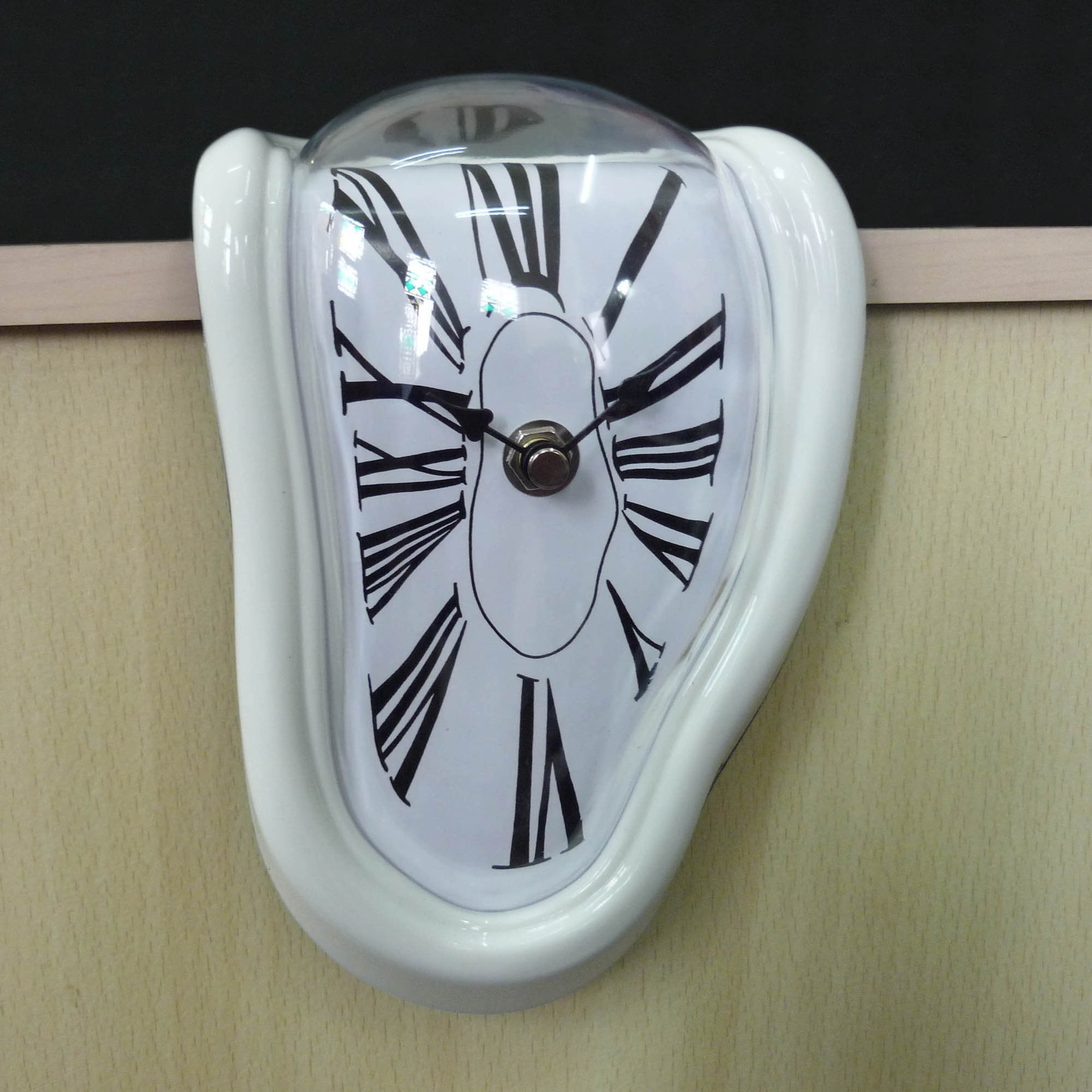 挂钟,创意时尚挂钟,挂钟批发,罗马数字流动形挂钟图片_6