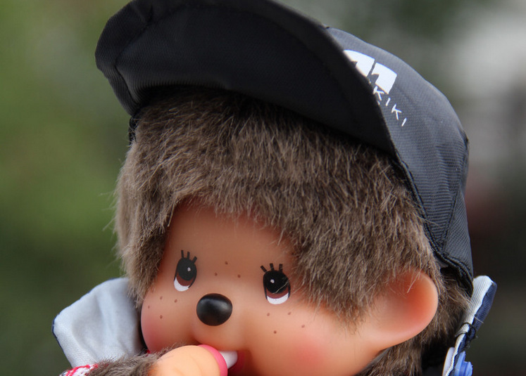 monchhichi台湾正版蒙奇奇代购45cm户外男孩