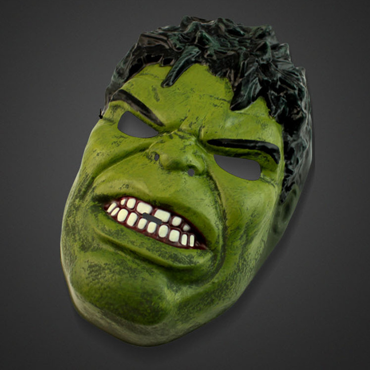 复仇者联盟面具 成人儿童电影 卡通动漫 无敌浩克绿巨人面具