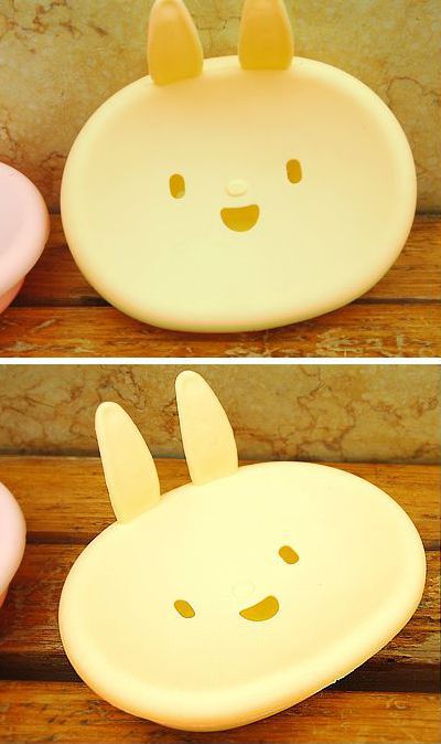 创意小兔皂盒 momo兔香皂盒韩国 卡通肥皂盒 皂盘