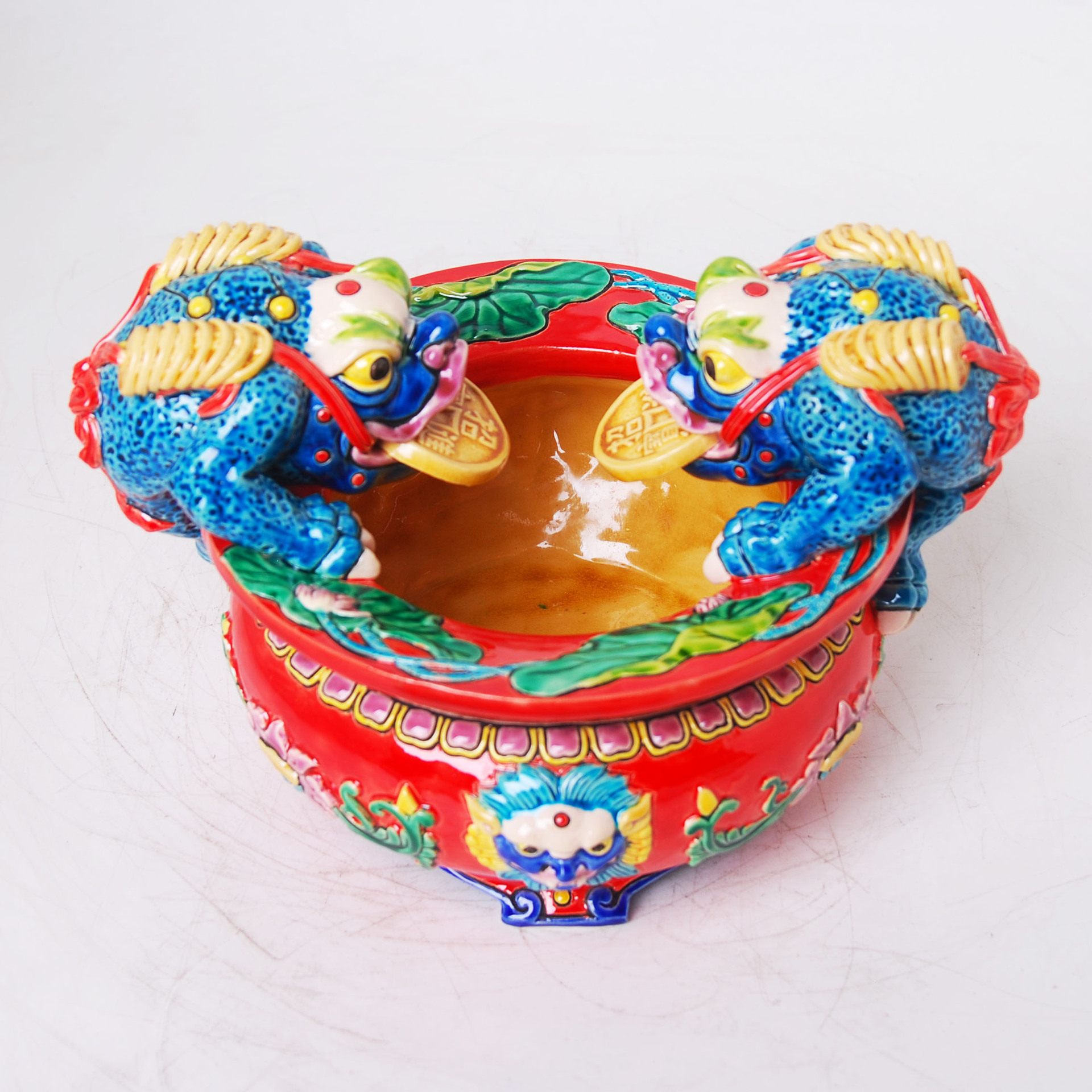 聚宝盆交趾陶招财