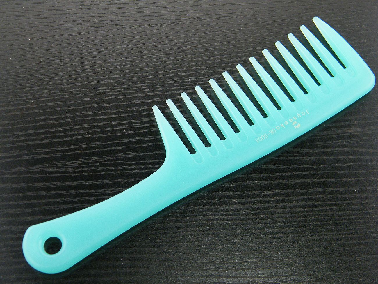 供应出口叶大齿梳子 防静电 耐热 卷发烫发长发专用大齿梳子头梳发梳