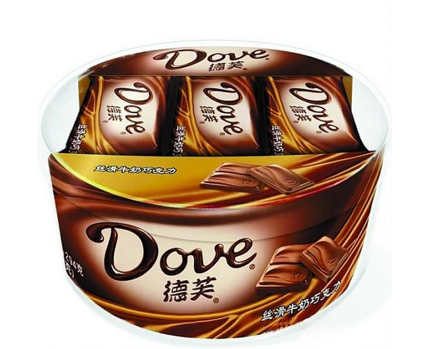 德芙dove 牛奶丝滑巧克力 碗装 294g 情人礼物 喜糖