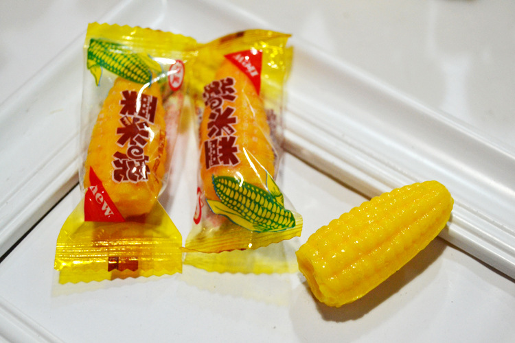 厂家直销 正优玉米糖 甜而不腻且软度适中年货婚庆 玉米软糖30斤