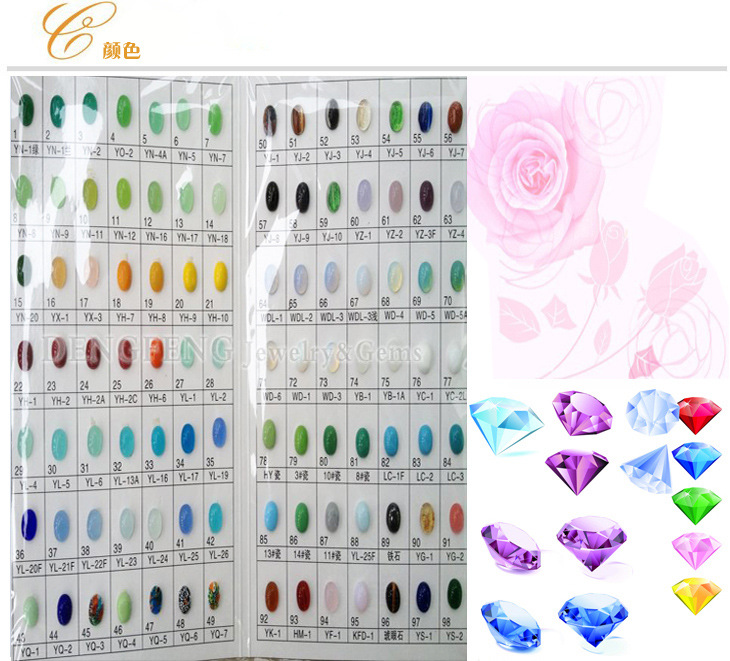 供应饰品配件人造合成宝石心形七彩水晶玻璃加工批发a-aaaaa定制