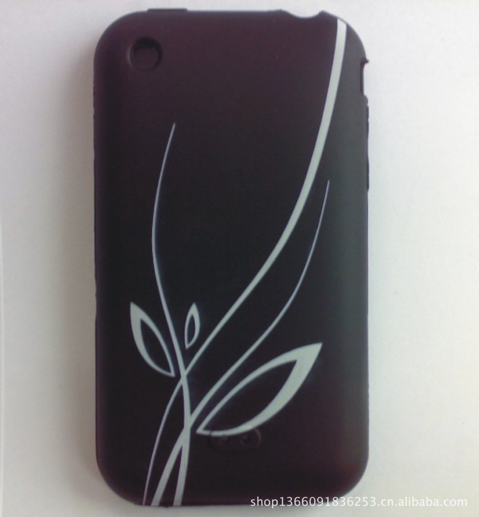 供应深木 硅胶手机壳 激光镭雕 激光镭射 激光雕刻图案