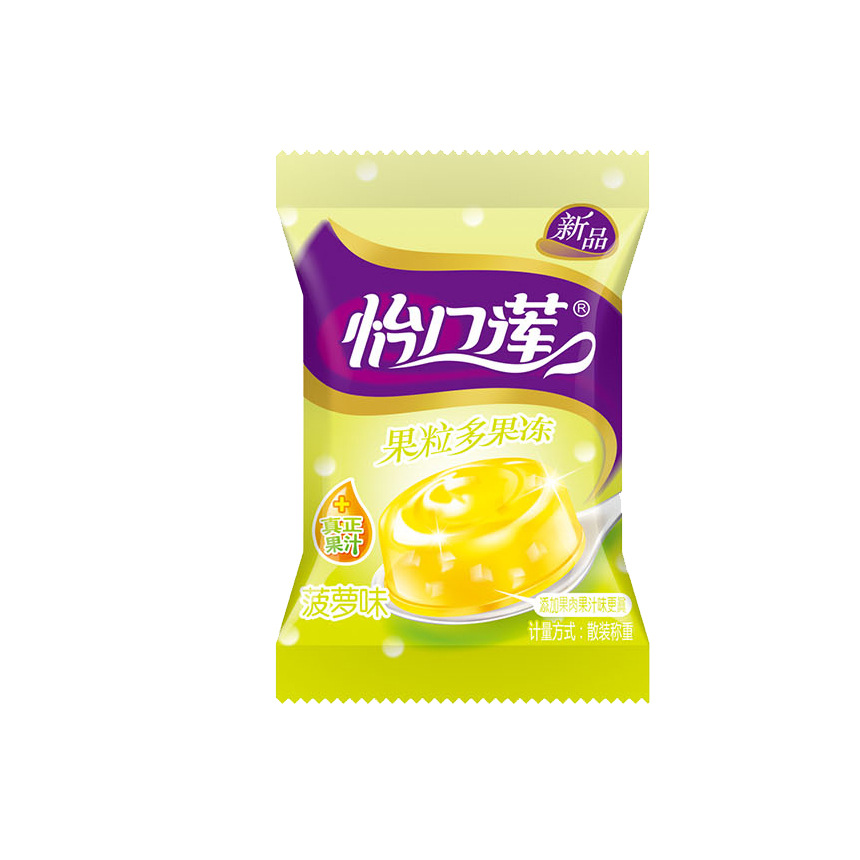 怡口莲菠萝味果冻