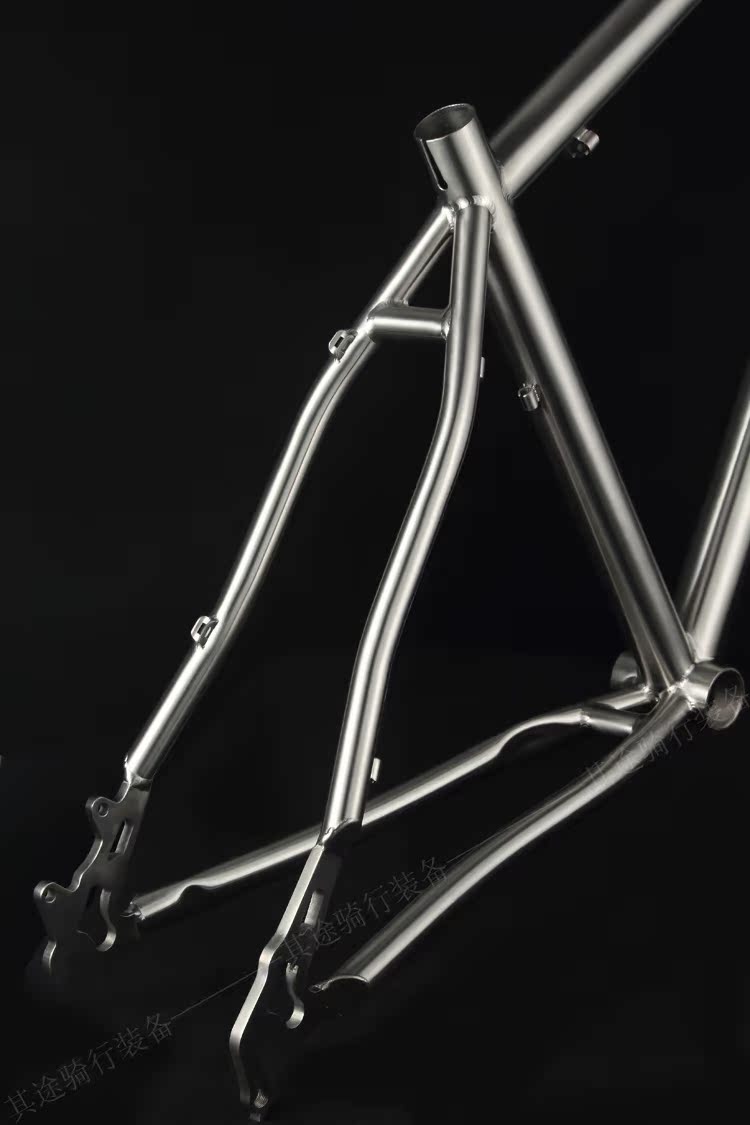 钛合金山地车架 钛合金自行车架 钛合金车架 m5 diy刻字