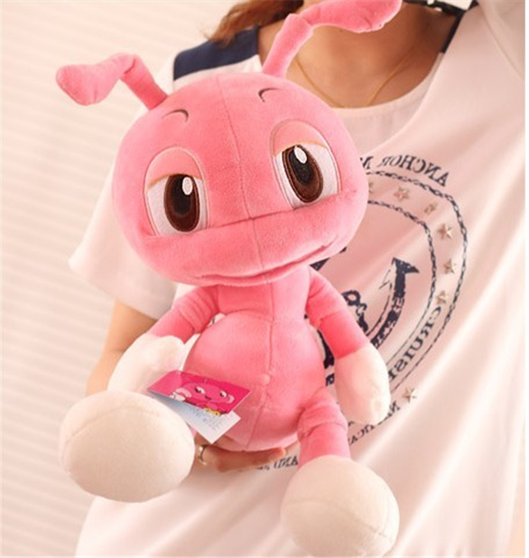 可定制卡通彩色蚂蚁公仔 小蚂蚁毛绒玩具