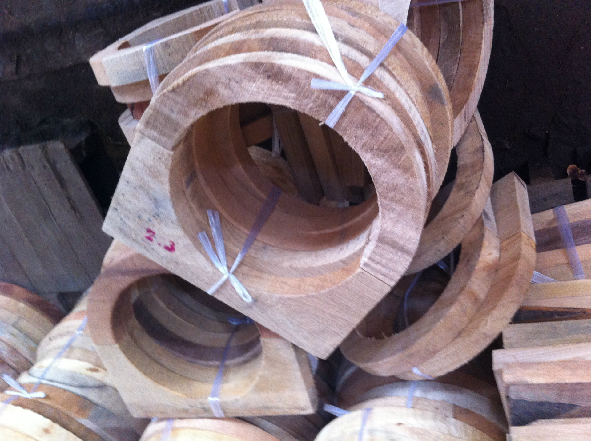 工厂直销中央空调木托管道木托垫木齐全