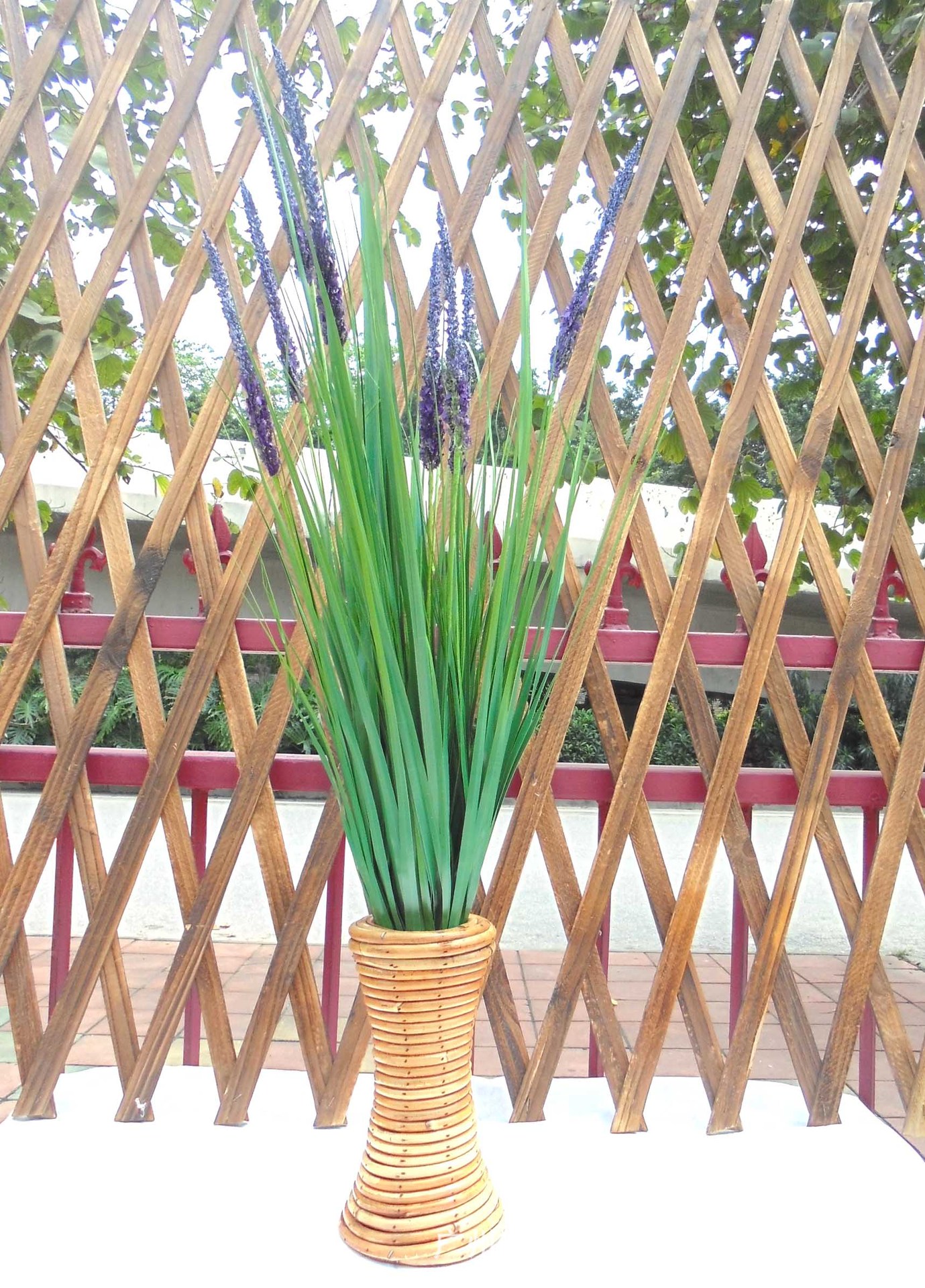 仿真高粱绿植洋葱草 假高粱草 仿真绿植 假花假草 摆放装饰插花