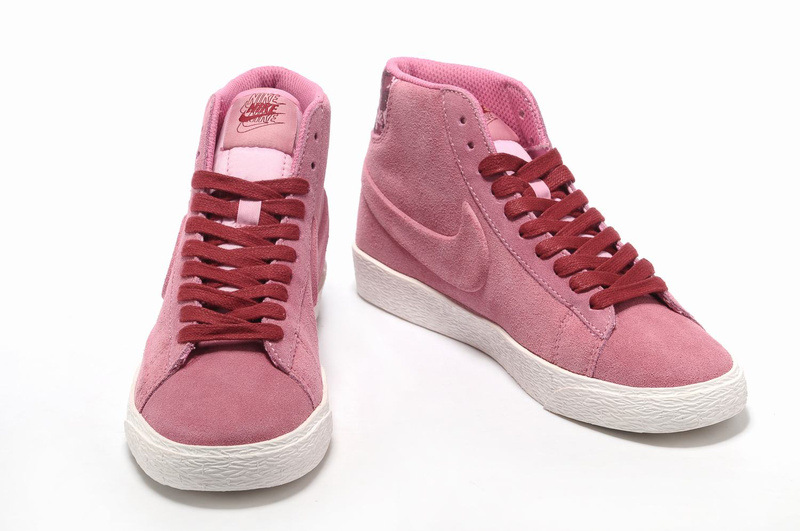 批发 耐克斯运动鞋 开拓者4代糖果色反毛皮高邦保暖秋冬女式板鞋