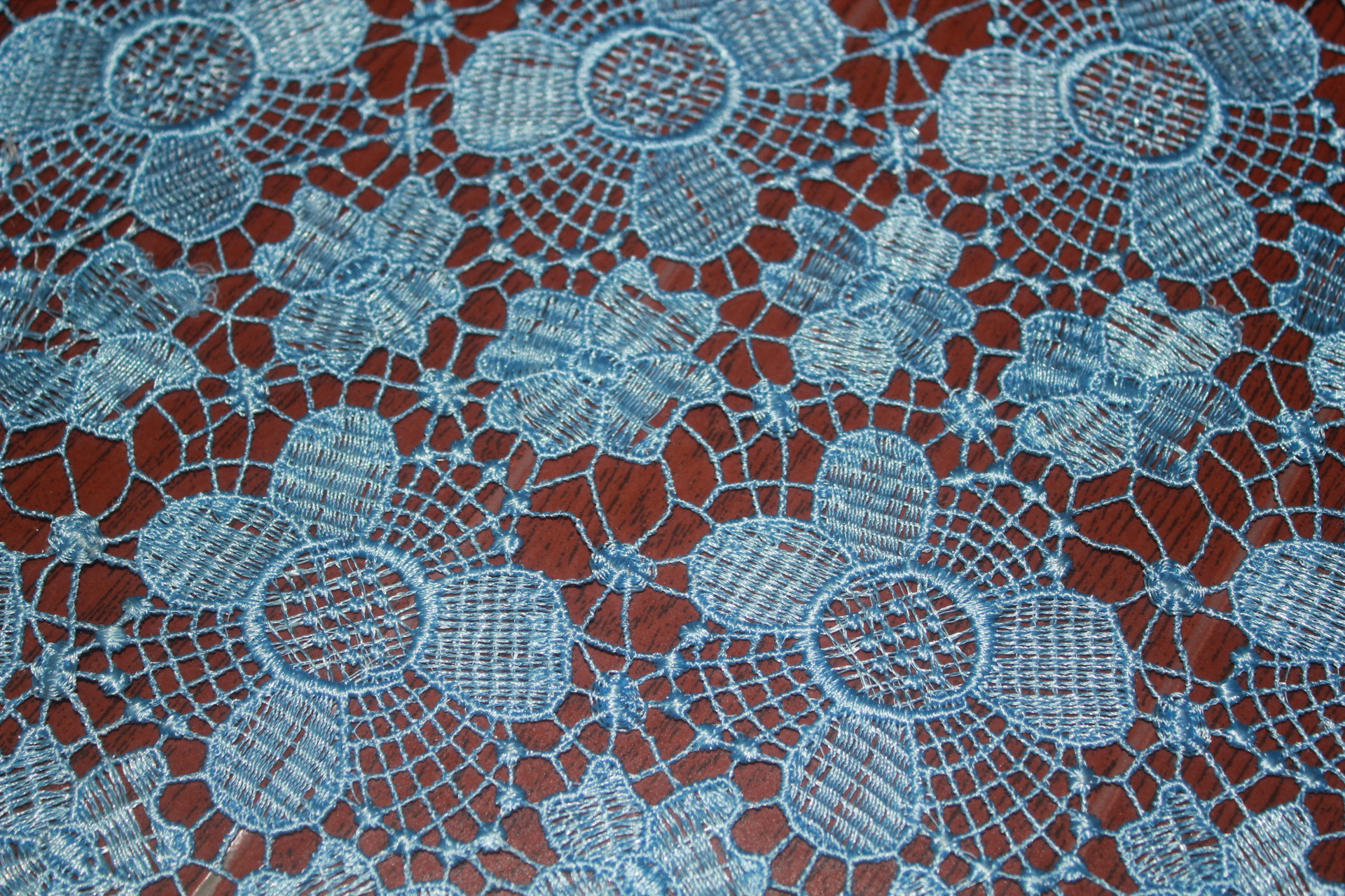 2013新款 厂家批发绣花布 水溶绣花