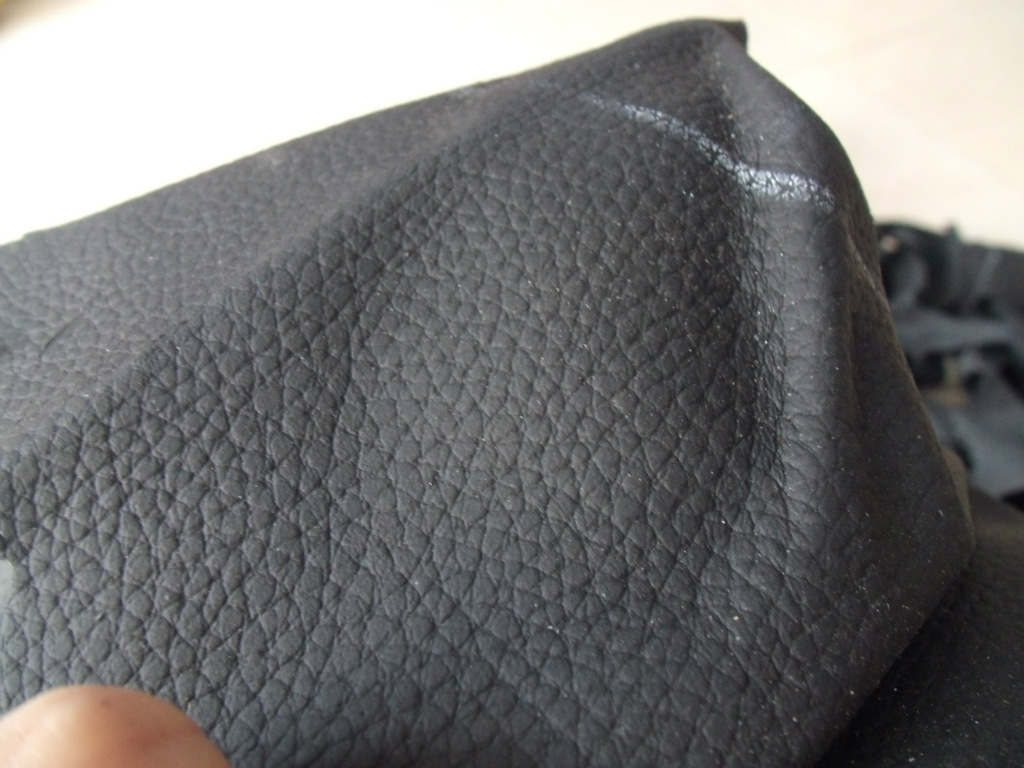 纯牛皮下脚料 黑色真皮废料 甩卖库存 头层黑牛皮碎皮 清仓图片_4