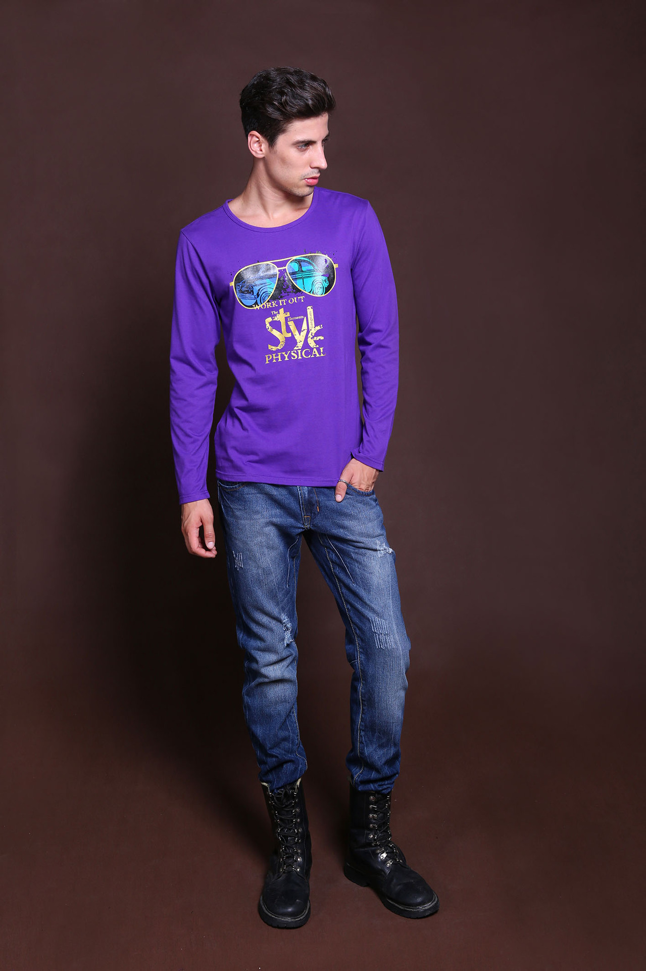 2013秋季新款t恤 闲趣岛130925