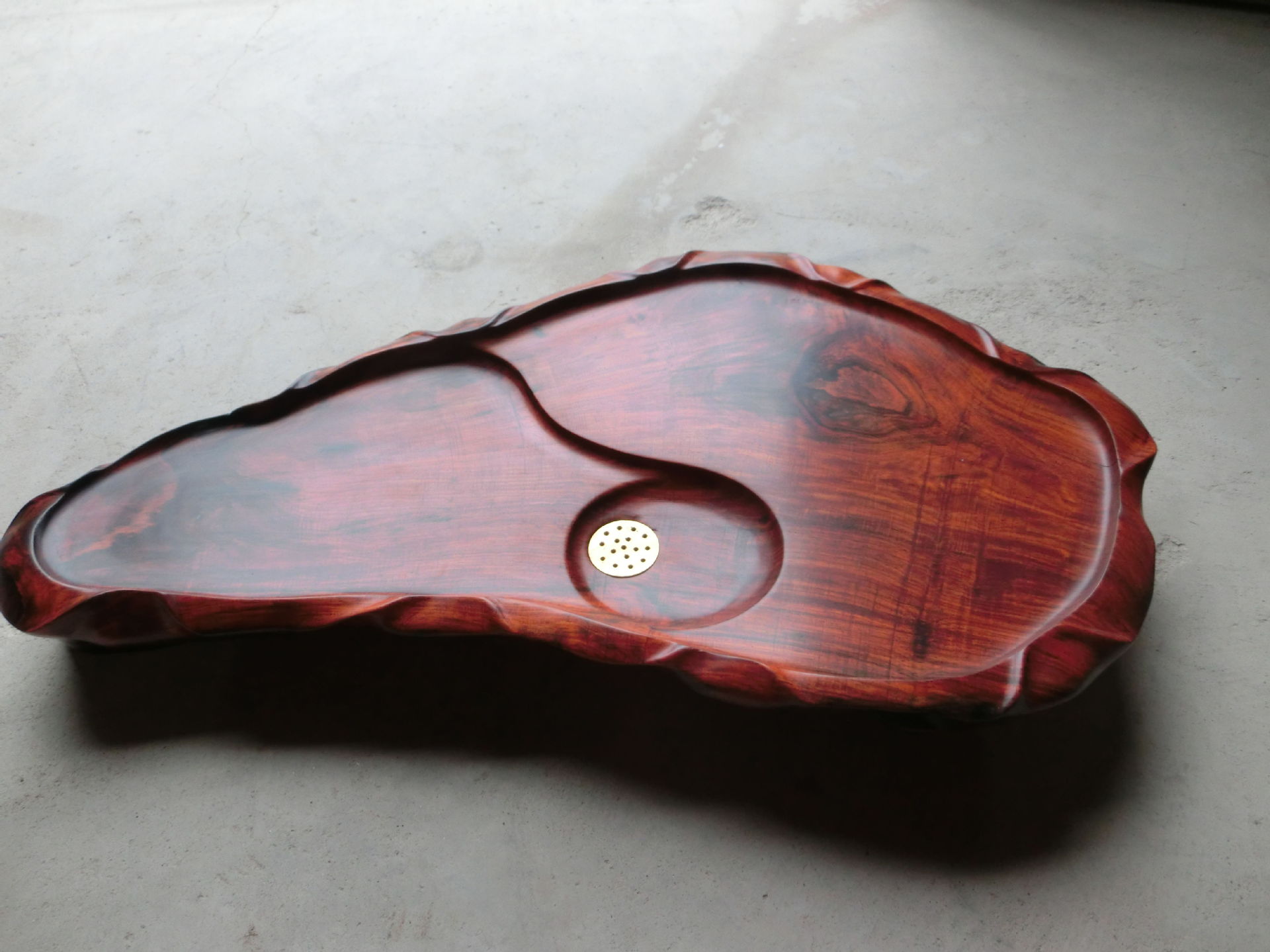 茶盘 越南大红酸枝茶盘 厂家直销茶盘 纯手工制作茶盘1