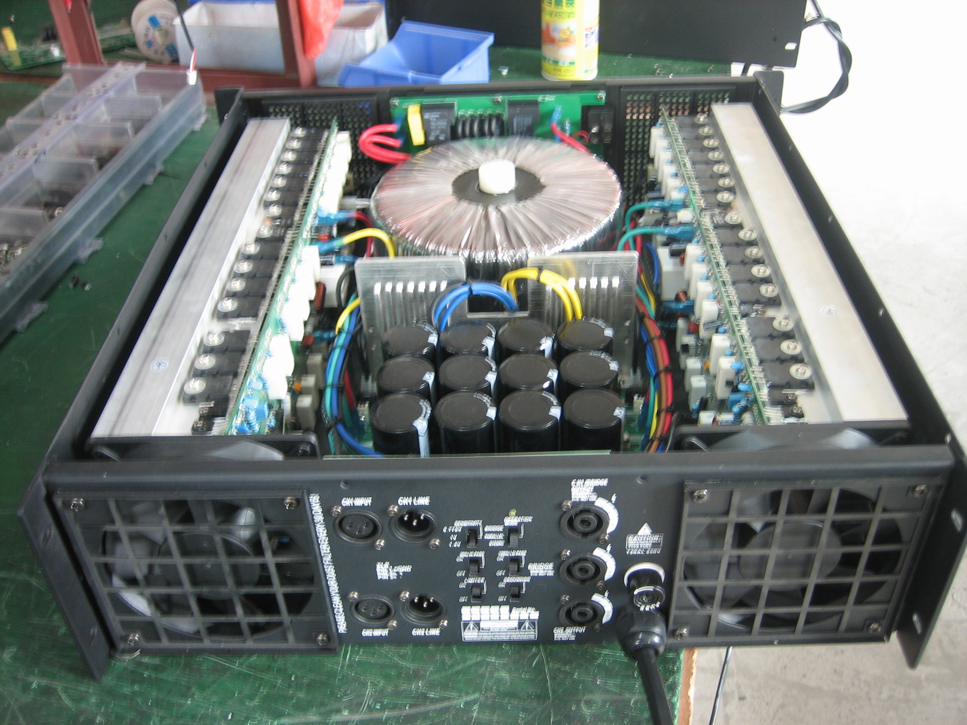 广东江门专业音响调音台功放机ca20专业舞台演出功放机专业后级功放