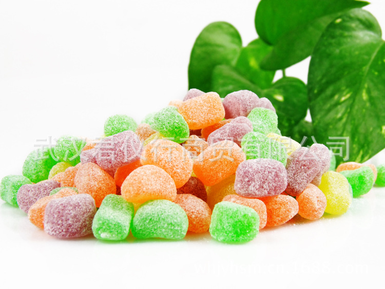 喜多多花豆果味软糖童年回忆的味道低糖零食热卖喜糖果