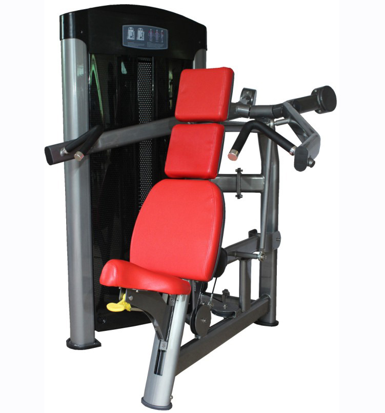 坐式推肩训练器 推举器批发 坐姿推肩室内健身器材生产厂家直销