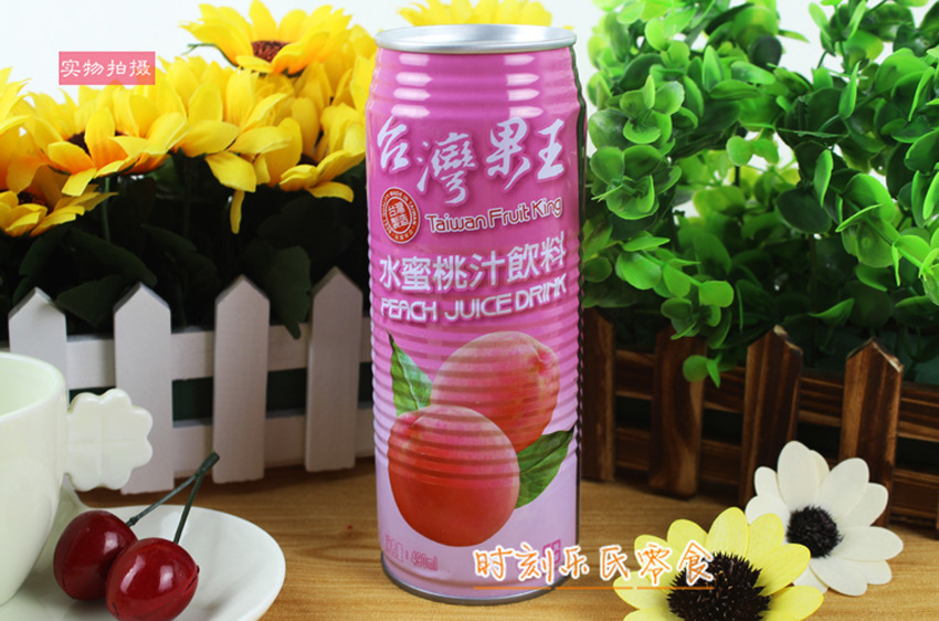 臺灣果王 哈洛 果汁飲料 水蜜桃汁飲料490ml*24瓶/箱