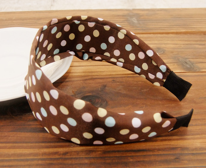 美之梦 韩版发饰蜈蚣头发夹蝴蝶结头饰批发 点点h045 混批 外贸图片